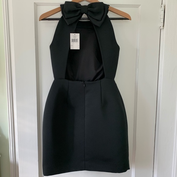 NWT Kate Spade Black Bow Back Cupcake Dress